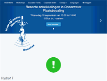 Tablet Screenshot of hydrographicsocietybenelux.eu